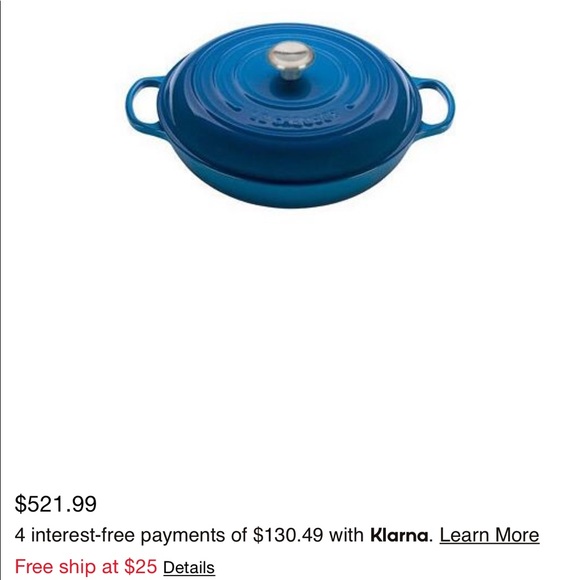 New Le Creuset #22 Eiffel white - Picture 10 of 12